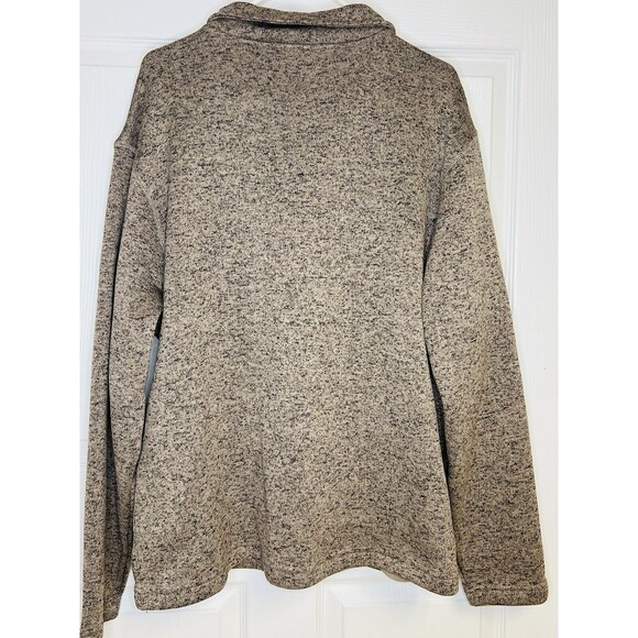 Blue Stream Outdoor Full Zip Brown Speckled Jacket XL Atateks Jordan - Picture 2 of 7